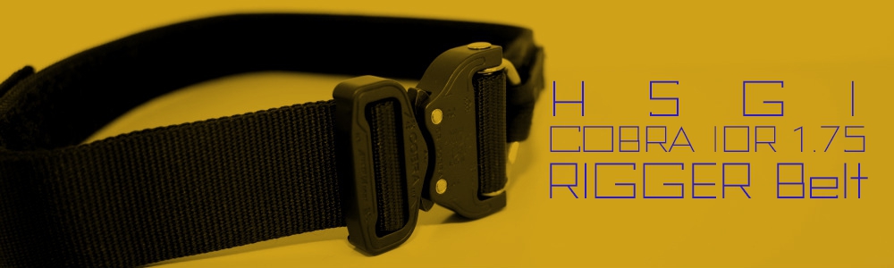 レビュー】 HSGI Cobra IDR 1.75 Rigger Belt | 現代戦技研究会