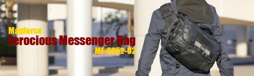 レビュー】 Magforce – MF-6052-02 Ferocious Messenger Bag | 現代戦