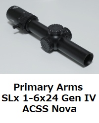 Primary arms slx 1-6x24 acss nova