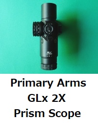 Primary arms glx 2x prism scope